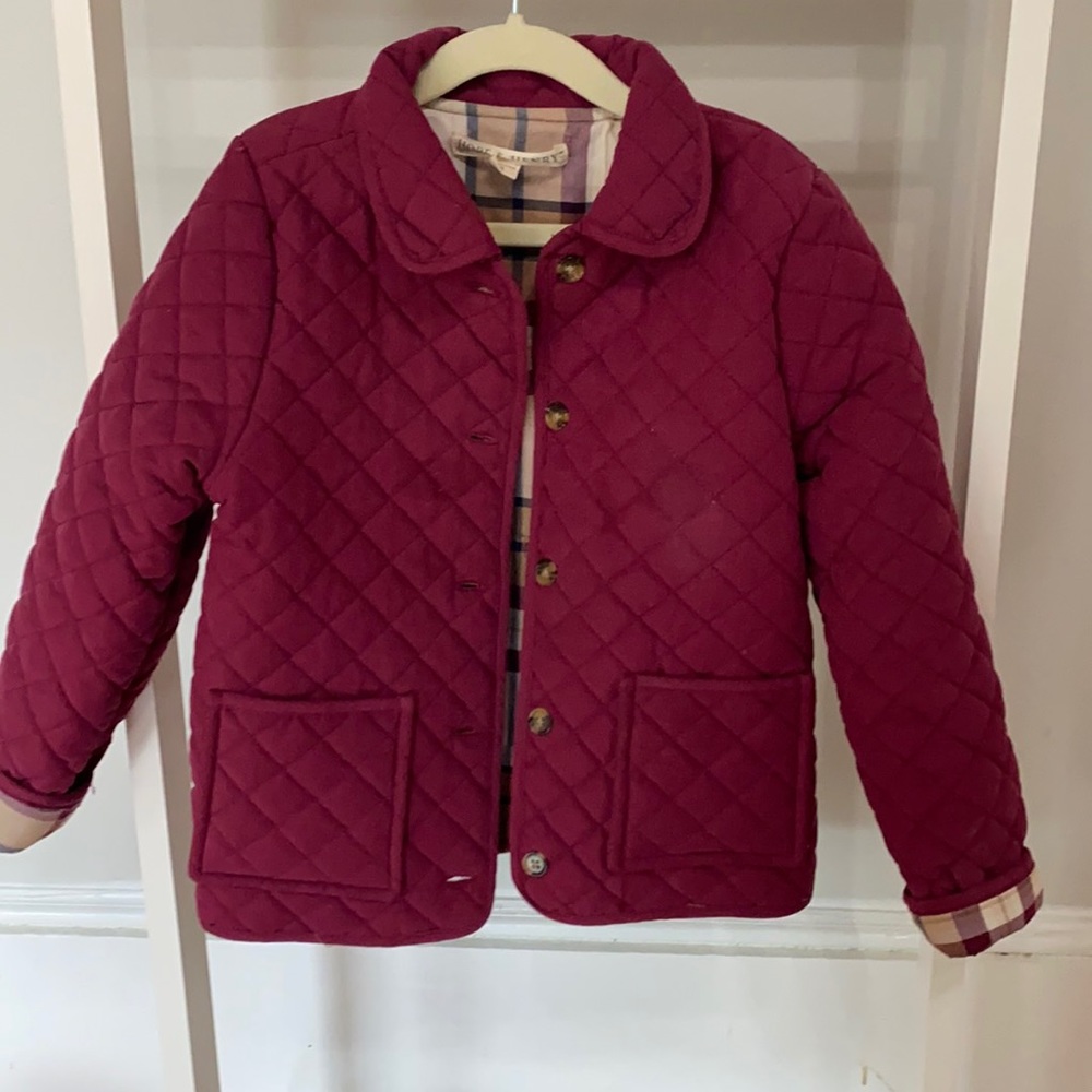 Girl riding coat